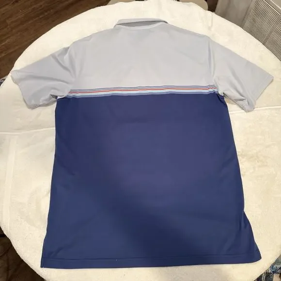 Men’s Peter Millar Summer Comfort Tiburon Naples AOP Beach Polo Shirt Large - Picture 8 of 10